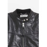 OUR LEGACY WHISKER BLACK BUFFED LAMBSKIN YUREI LEATHER JACKET